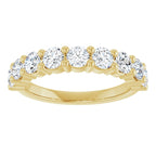 14K Yellow 1 1/3 CTW Natural Diamond Anniversary Band - ViewS