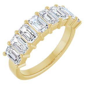 14K Yellow 2 3/4 CTW Natural Diamond Annniversary Band - ViewA