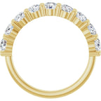 14K Yellow 1 1/3 CTW Natural Diamond Anniversary Band - ViewB_4