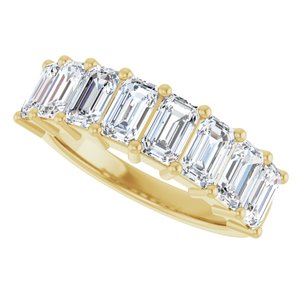 14K Yellow 2 3/4 CTW Natural Diamond Annniversary Band - View5
