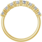 14K Yellow 2 CTW Natural Diamond Annniversary Band - ViewB_4