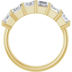 14K Yellow 3 5/8 CTW Natural Diamond Annniversary Band - ViewB_4