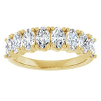 14K Yellow 2 CTW Natural Diamond Annniversary Band - ViewS