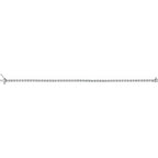 14K White 3 CTW Natural Diamond Line 7 1/4" Bracelet - C