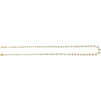 14K Yellow Gold 6 3/4 CTW Lab-Grown Diamond Line 16" Necklace - C