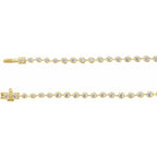 14K Yellow Gold 6 3/4 CTW Lab-Grown Diamond Line 16" Necklace - A